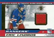 2001-02 Vanguard Memorabilia #19 Eric Lindros/Pavel Brendl