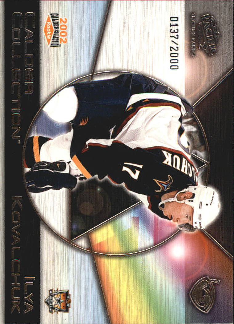 2002 Pacific Calder Collection All-Star Fantasy #2 Ilya Kovalchuk