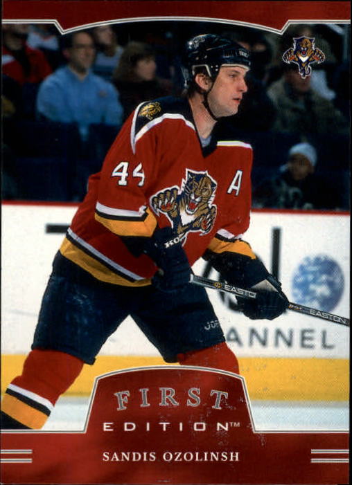 2002-03 BAP First Edition #5 Sandis Ozolinsh