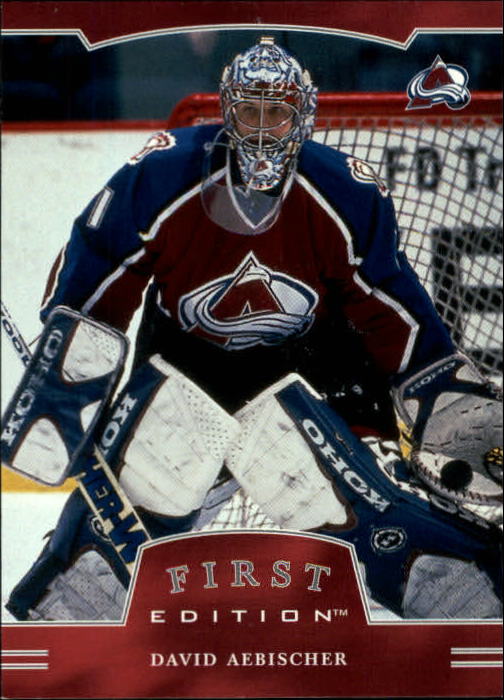 2002-03 BAP First Edition #13 David Aebischer