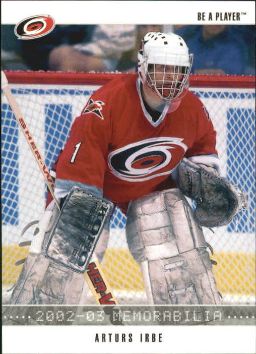 2002-03 BAP Memorabilia #13 Arturs Irbe