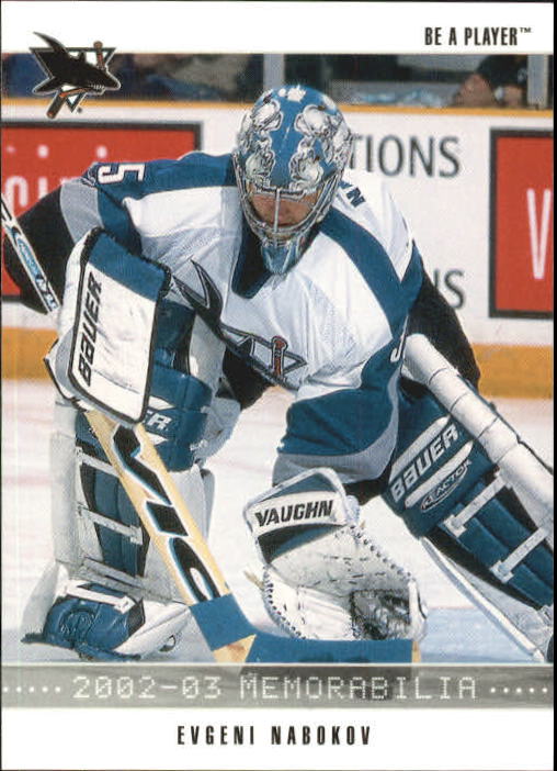 2002-03 BAP Memorabilia #14 Evgeni Nabokov