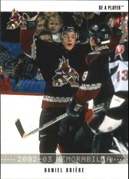 2002-03 BAP Memorabilia #16 Daniel Briere