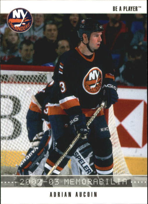 2002-03 BAP Memorabilia #26 Adrian Aucoin