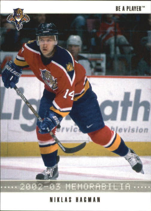 2002-03 BAP Memorabilia #37 Niklas Hagman