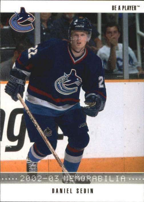 2002-03 BAP Memorabilia #66 Daniel Sedin