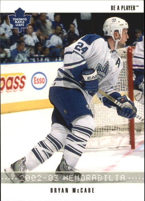 2002-03 BAP Memorabilia #68 Bryan McCabe