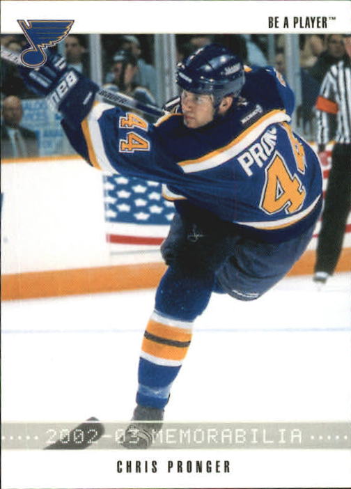 2002-03 BAP Memorabilia #72 Chris Pronger