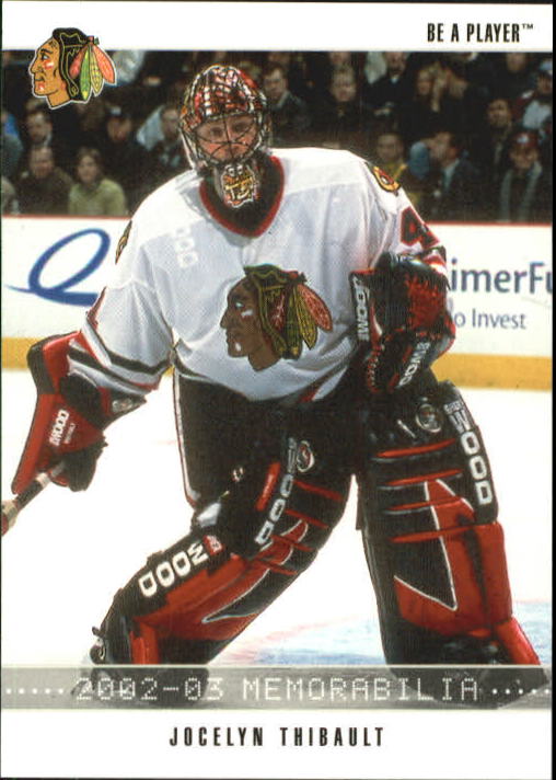 2002-03 BAP Memorabilia #75 Jocelyn Thibault