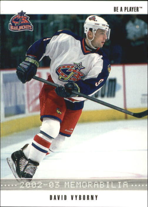 2002-03 BAP Memorabilia #79 David Vyborny