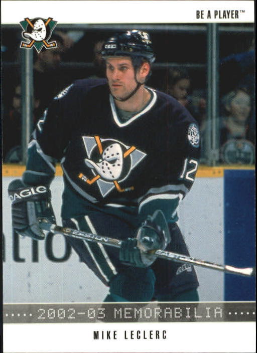 2002-03 BAP Memorabilia #82 Mike Leclerc