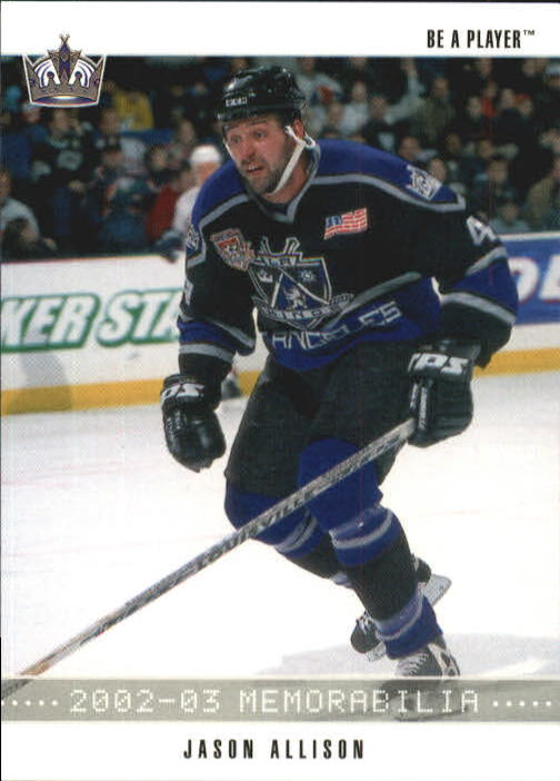 2002-03 BAP Memorabilia #102 Jason Allison