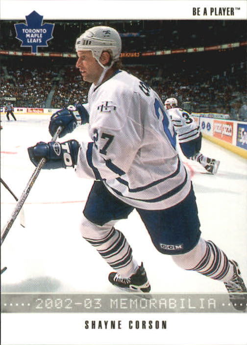 2002-03 BAP Memorabilia #120 Shayne Corson