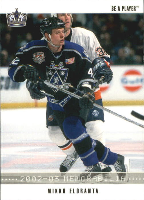 2002-03 BAP Memorabilia #129 Mikko Eloranta