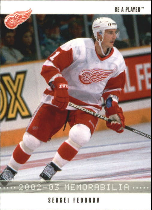 2002-03 BAP Memorabilia #133 Sergei Fedorov