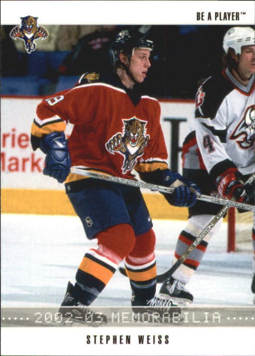 2002-03 BAP Memorabilia #139 Stephen Weiss