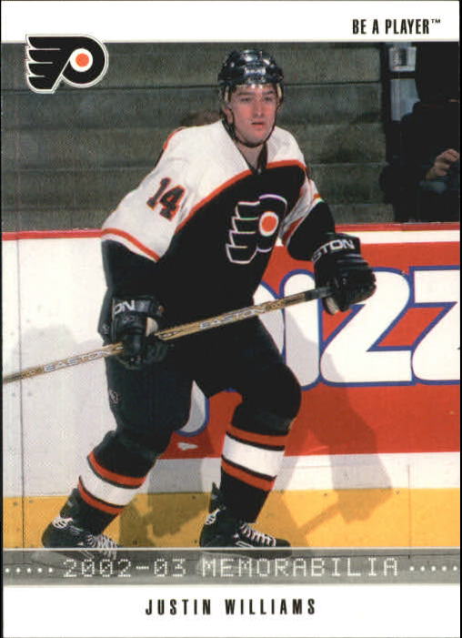 2002-03 BAP Memorabilia #156 Justin Williams