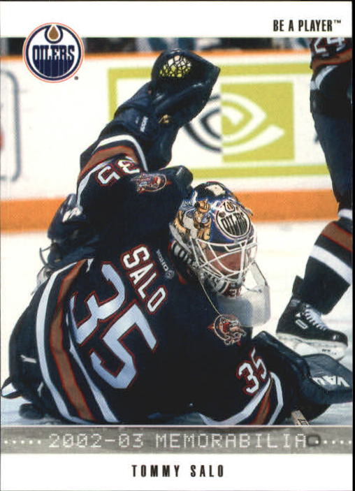 2002-03 BAP Memorabilia #160 Tommy Salo