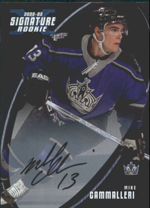 2002-03 BAP Signature Series Autographs #197 Mike Cammalleri