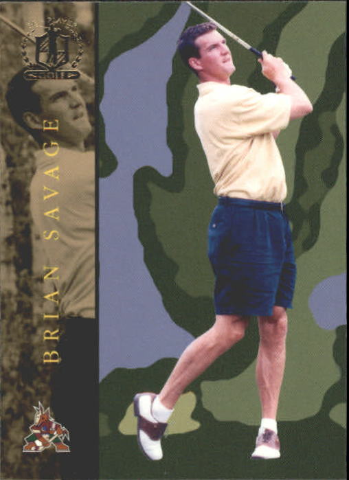 2002-03 BAP Signature Series Golf #GS15 Brian Savage