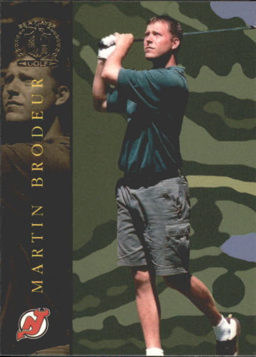 2002-03 BAP Signature Series Golf #GS51 Martin Brodeur