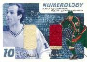 2002-03 BAP Ultimate Memorabilia Numerology #14 Guy Lafleur/Marian Gaborik