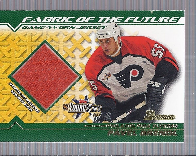 2002-03 Bowman YoungStars Jerseys #PB Pavel Brendl