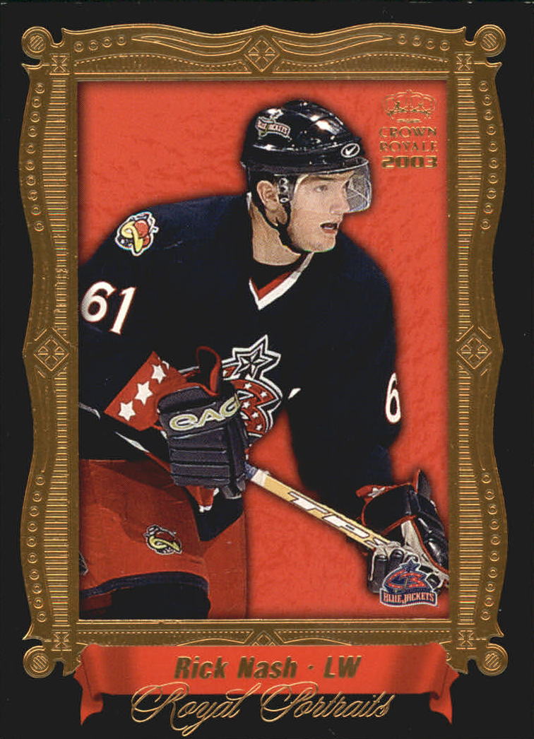 2002-03 Crown Royale Royal Portraits #5 Rick Nash