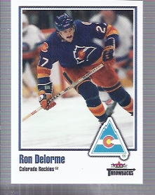 2002-03 Fleer Throwbacks #47 Ron Delorme
