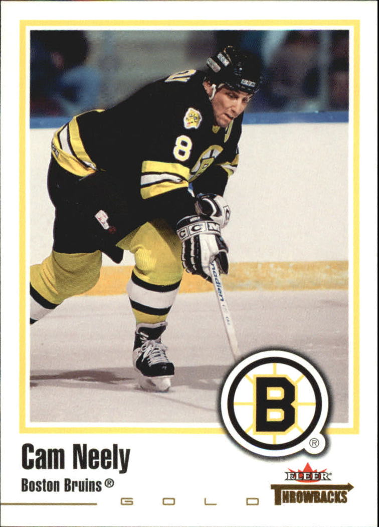 2002-03 Fleer Throwbacks Gold #81 Cam Neely