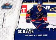 2002-03 Fleer Throwbacks Scraps #7 Tony Twist