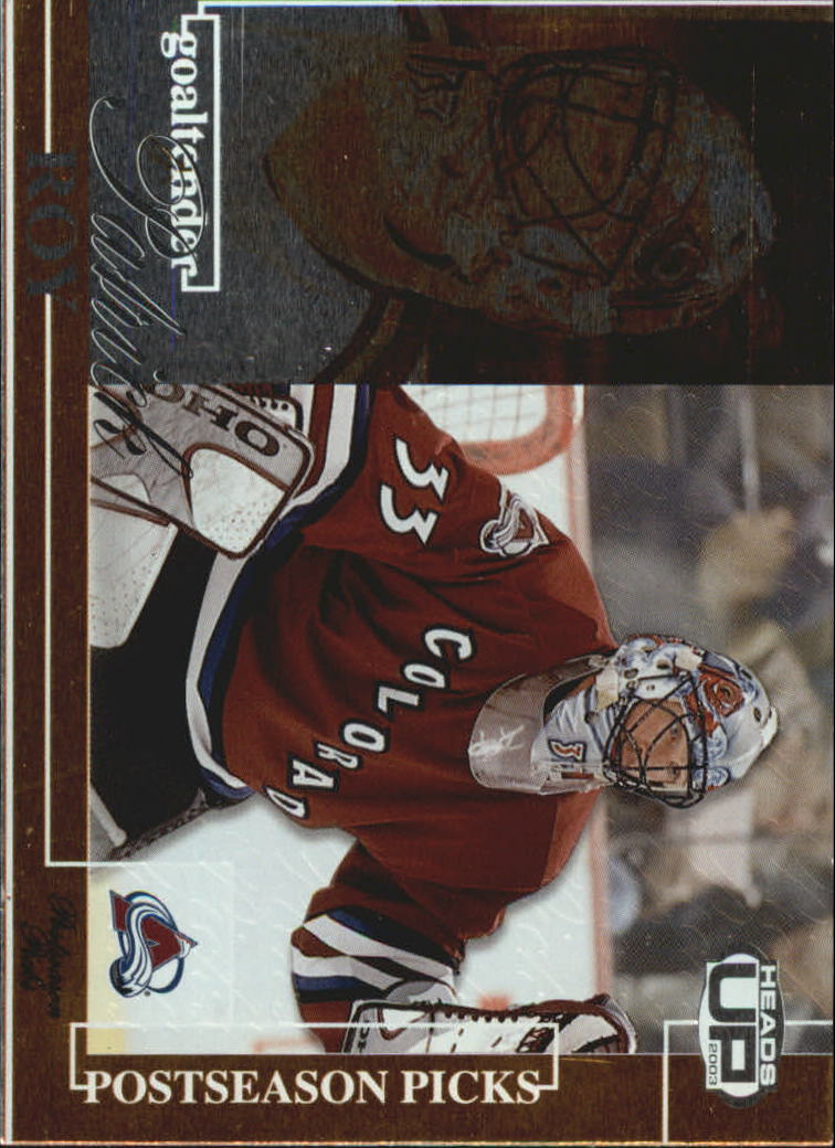 2002-03 Pacific Heads Up Postseason Picks #4 Patrick Roy