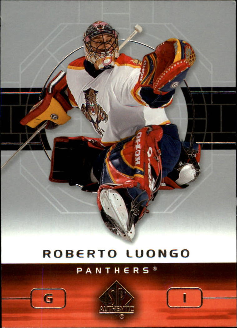 2002-03 SP Authentic #40 Roberto Luongo