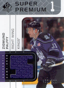 2002-03 SP Authentic Super Premiums #SPZP Zigmund Palffy
