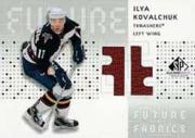 2002-03 SP Game Used Future Fabrics #FFIK Ilya Kovalchuk