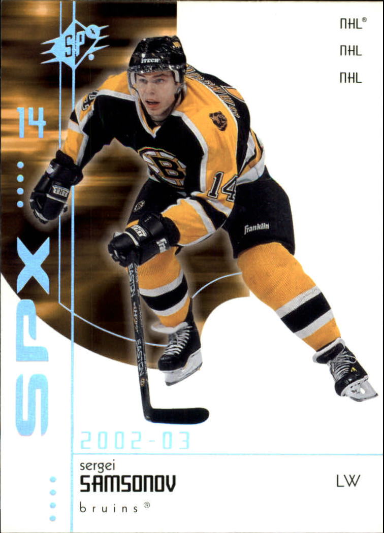 2002-03 SPx #6 Sergei Samsonov