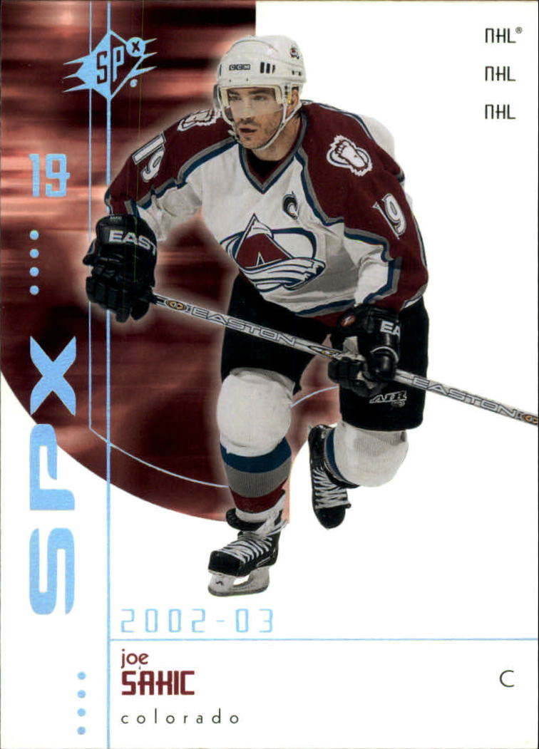 2002-03 SPx #18 Joe Sakic