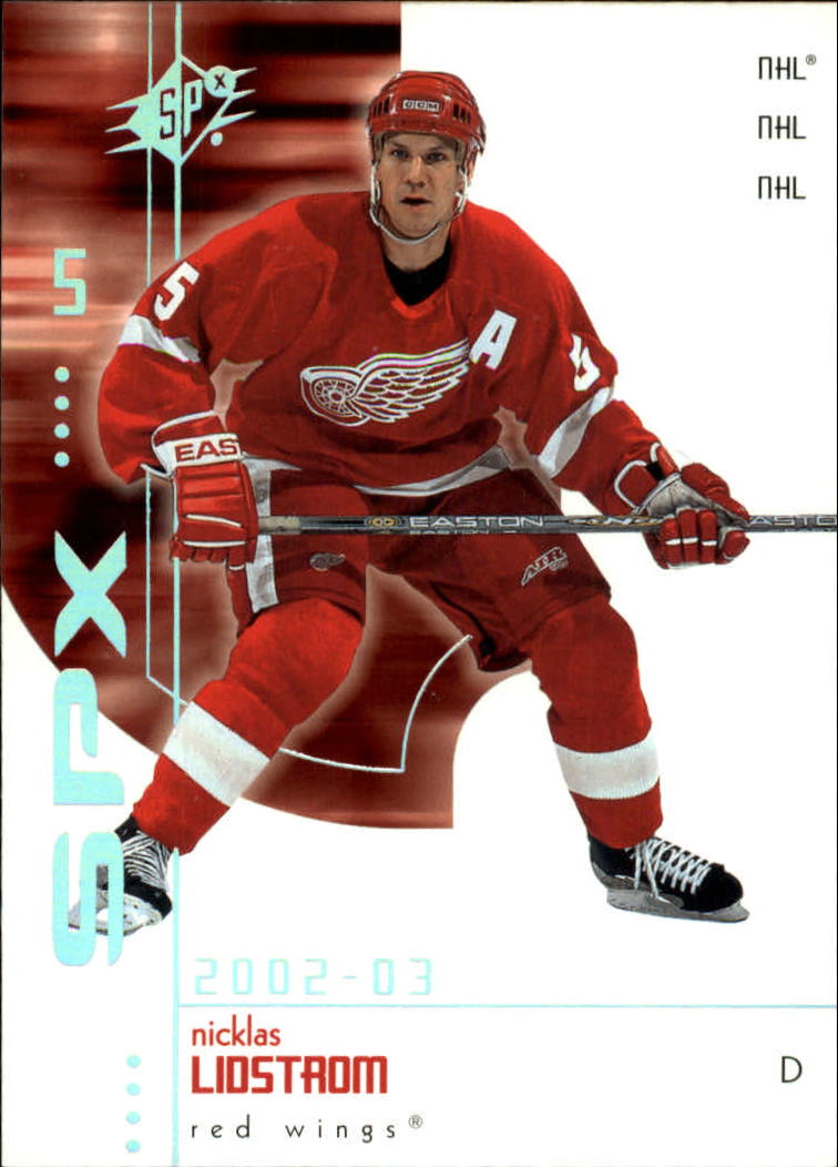 2002-03 SPx #28 Nicklas Lidstrom