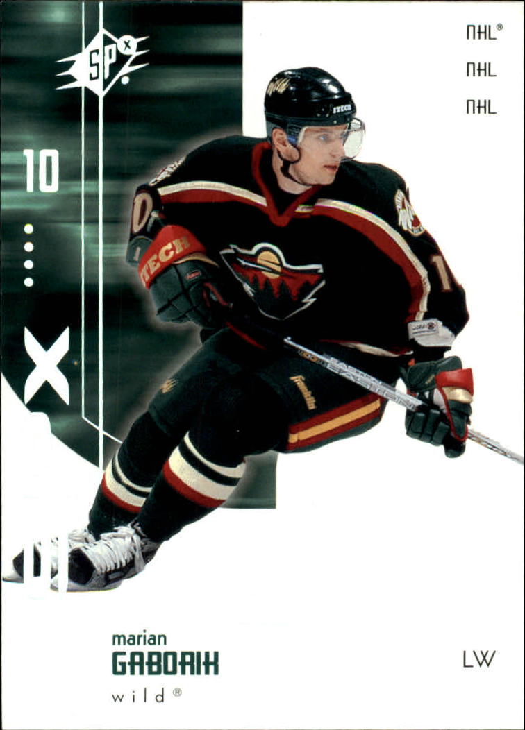 2002-03 SPx #38 Marian Gaborik
