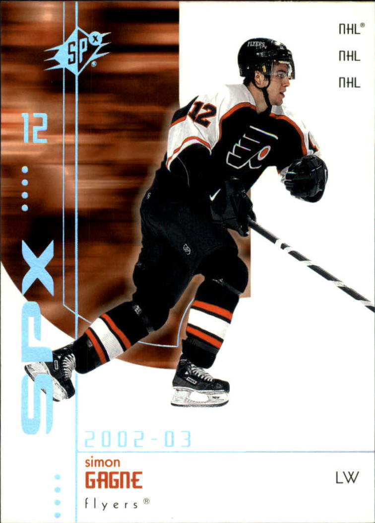 2002-03 SPx #56 Simon Gagne