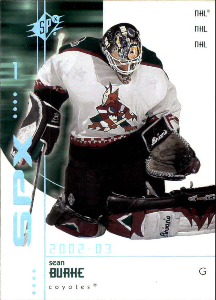 2002-03 SPx #58 Sean Burke