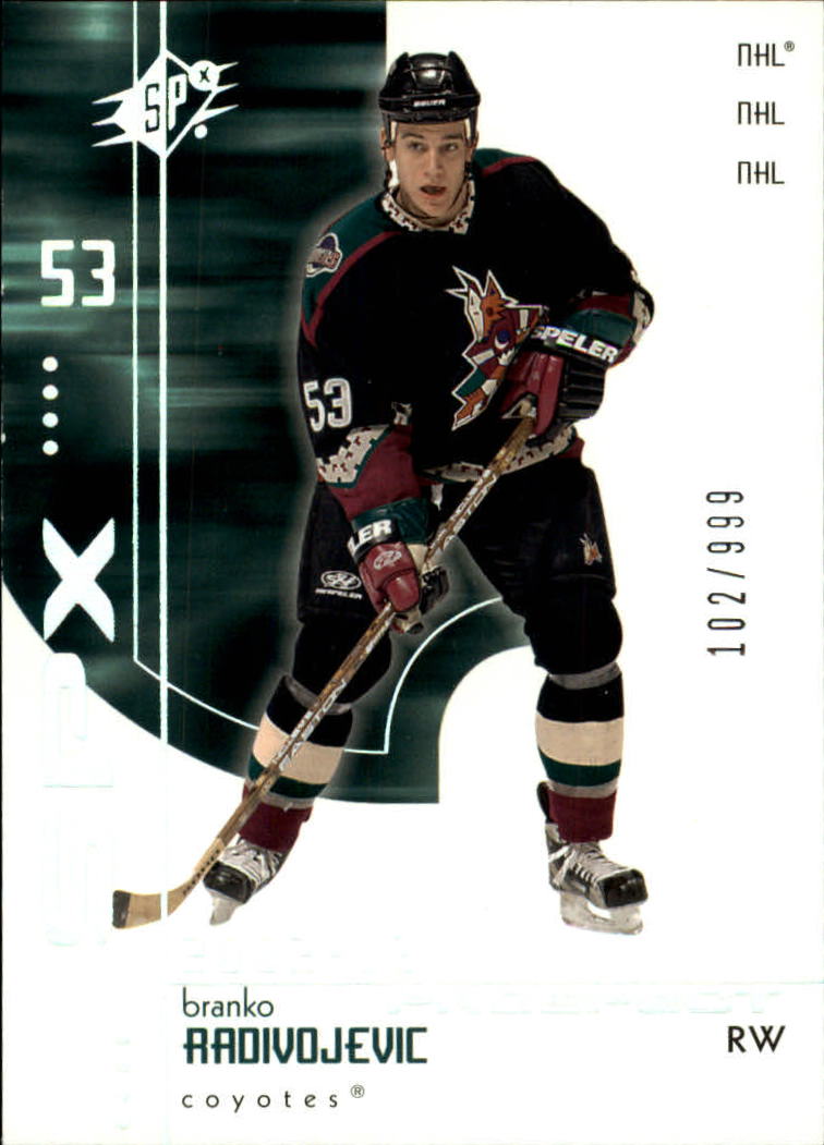 2002-03 SPx #120 Branko Radivojevic SP