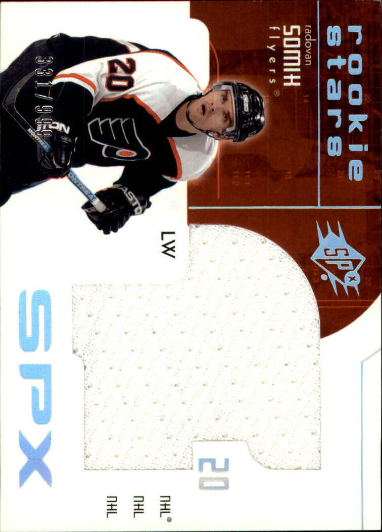 2002-03 SPx #172 Radovan Somik JSY RC