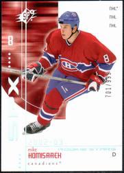 2002-03 SPx #186 Mike Komisarek RC
