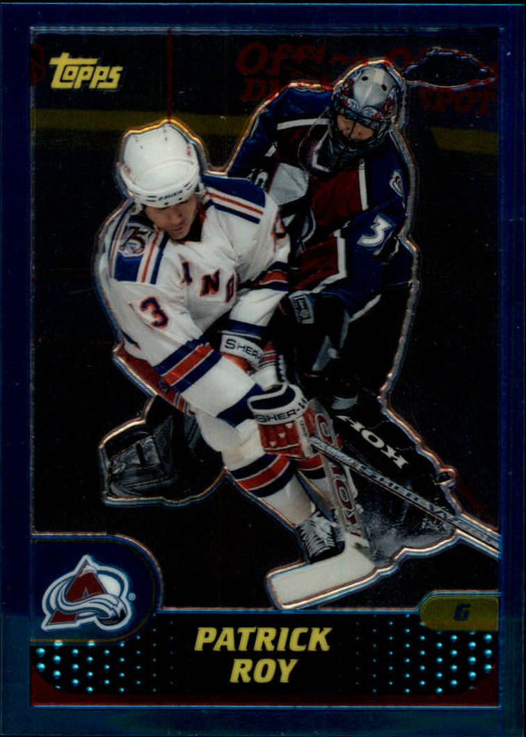 2002-03 Topps Chrome Patrick Roy Reprints #14 2001-02 Topps
