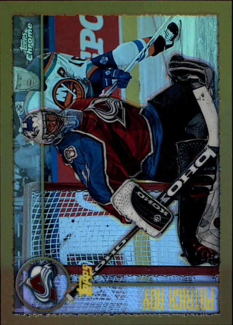 2002-03 Topps Chrome Patrick Roy Reprints Refractors #11 Patrick Roy/1998-99 Topps