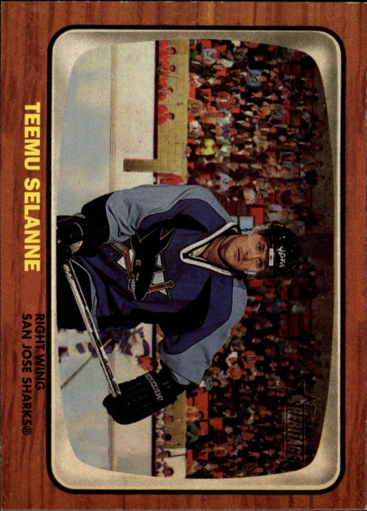 2002-03 Topps Heritage #21 Teemu Selanne