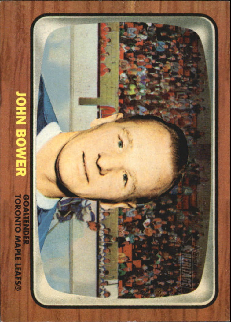 2002-03 Topps Heritage Reprints #JB Johnny Bower