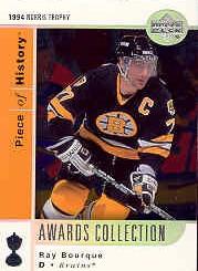 2002-03 UD Piece of History Awards Collection #AC2 Ray Bourque