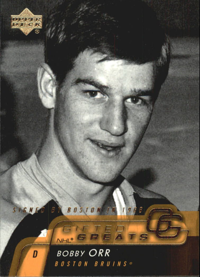 2002-03 Upper Deck Gifted Greats #GG2 Bobby Orr